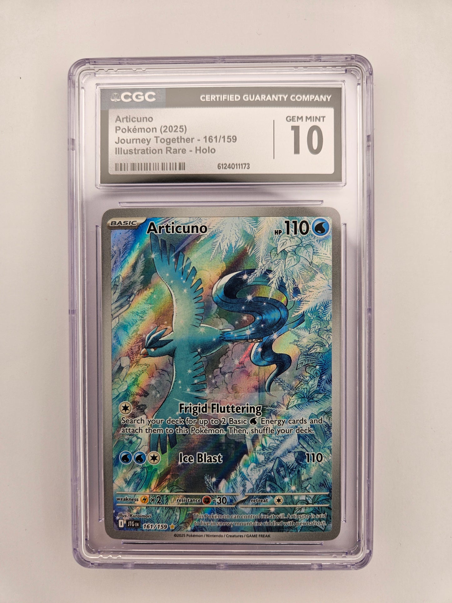 CGC 10 Articuno 161/159
