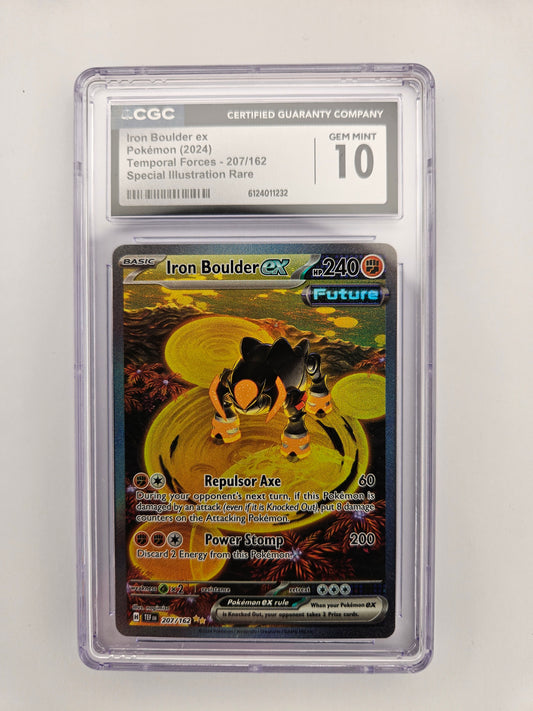 CGC 10 Iron Boulder EX 207/162