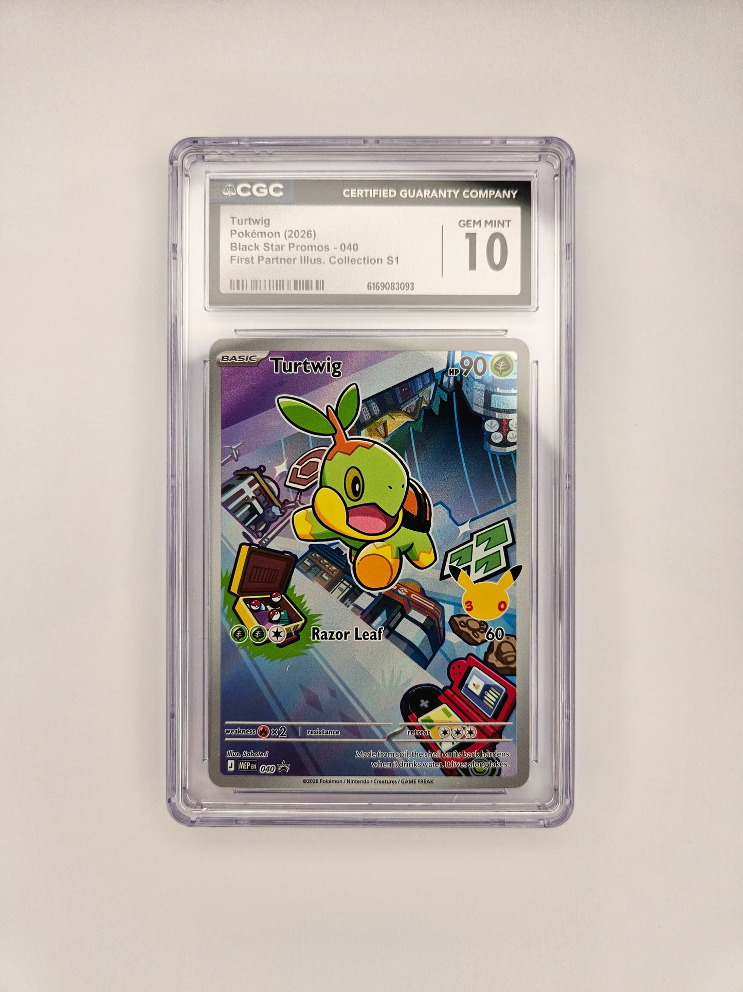CGC 10 Turtwig ME 40 (2)