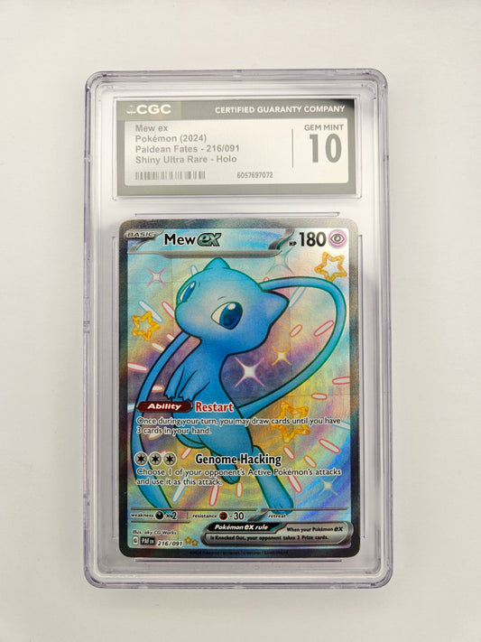 CGC 10 Mew EX 216/091