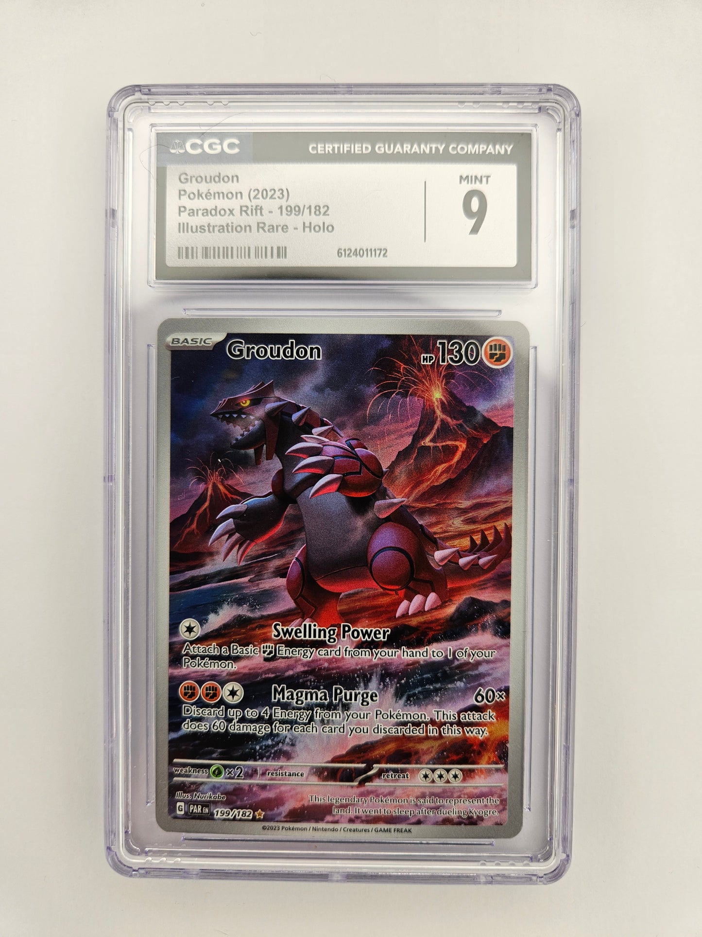 CGC 9 Groudon 199/182
