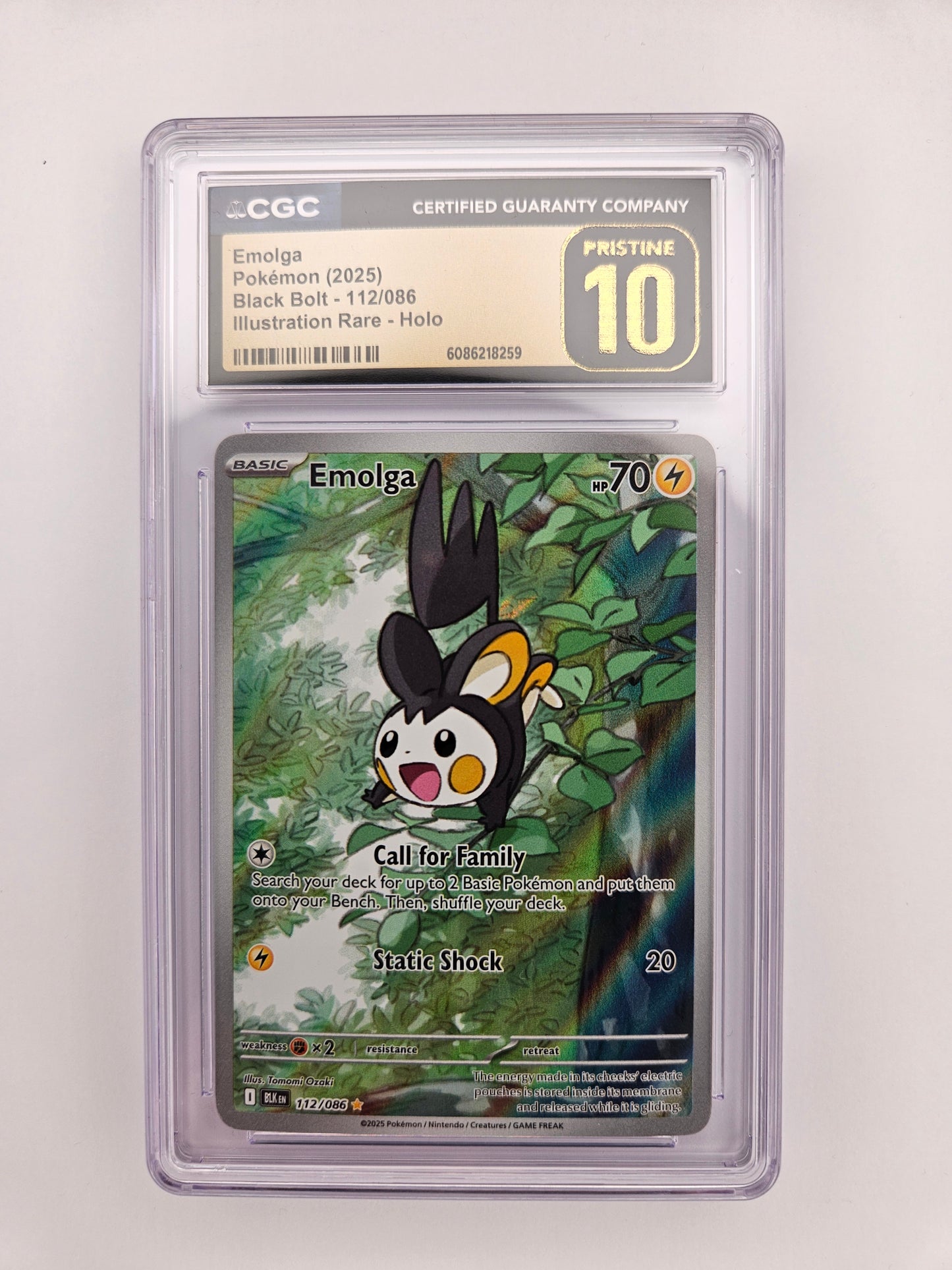 CGC Pristine 10 Emolga 112/086