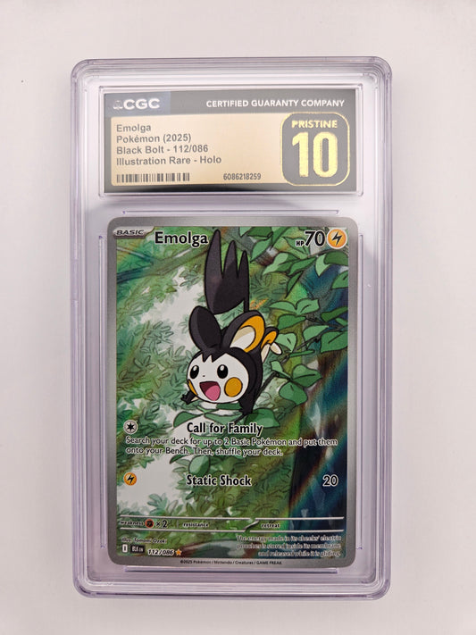 CGC Pristine 10 Emolga 112/086
