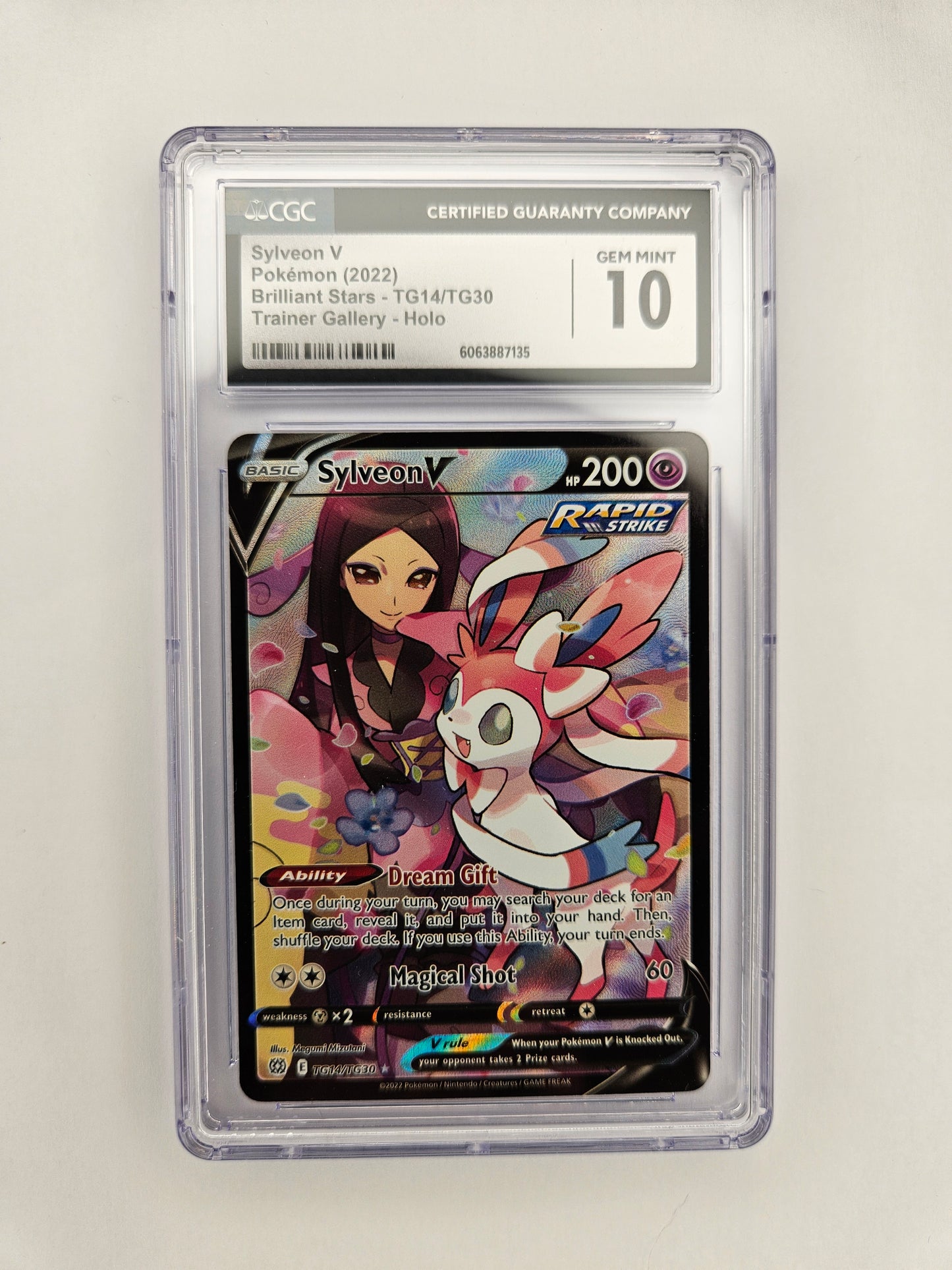 CGC 10 Sylveon V TG14/TG30