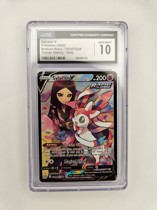 CGC 10 Sylveon V TG14/TG30
