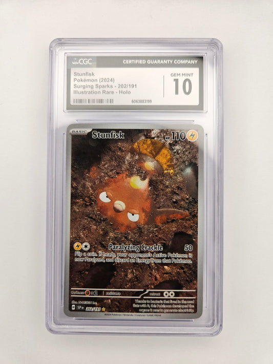 CGC 10 Stunfisk 202/191