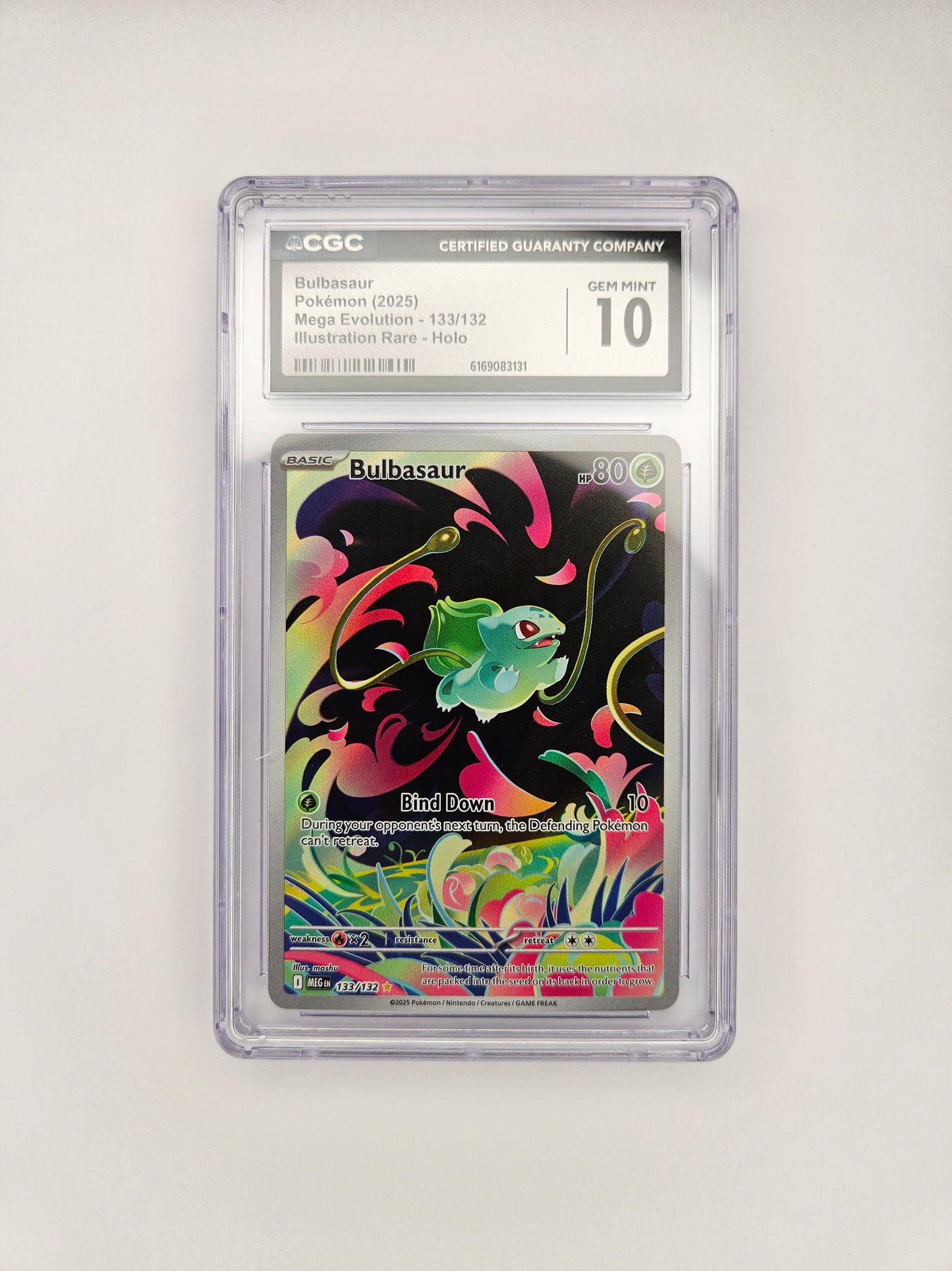 CGC 10 Bulbasaur 133/132 (2)