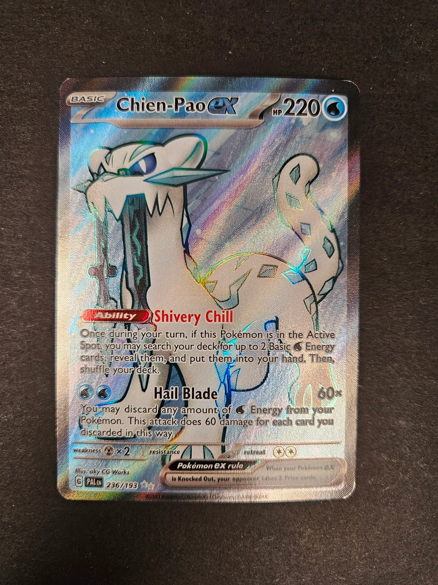 #236 Chien-Pao EX 236/193 Ultra Rare