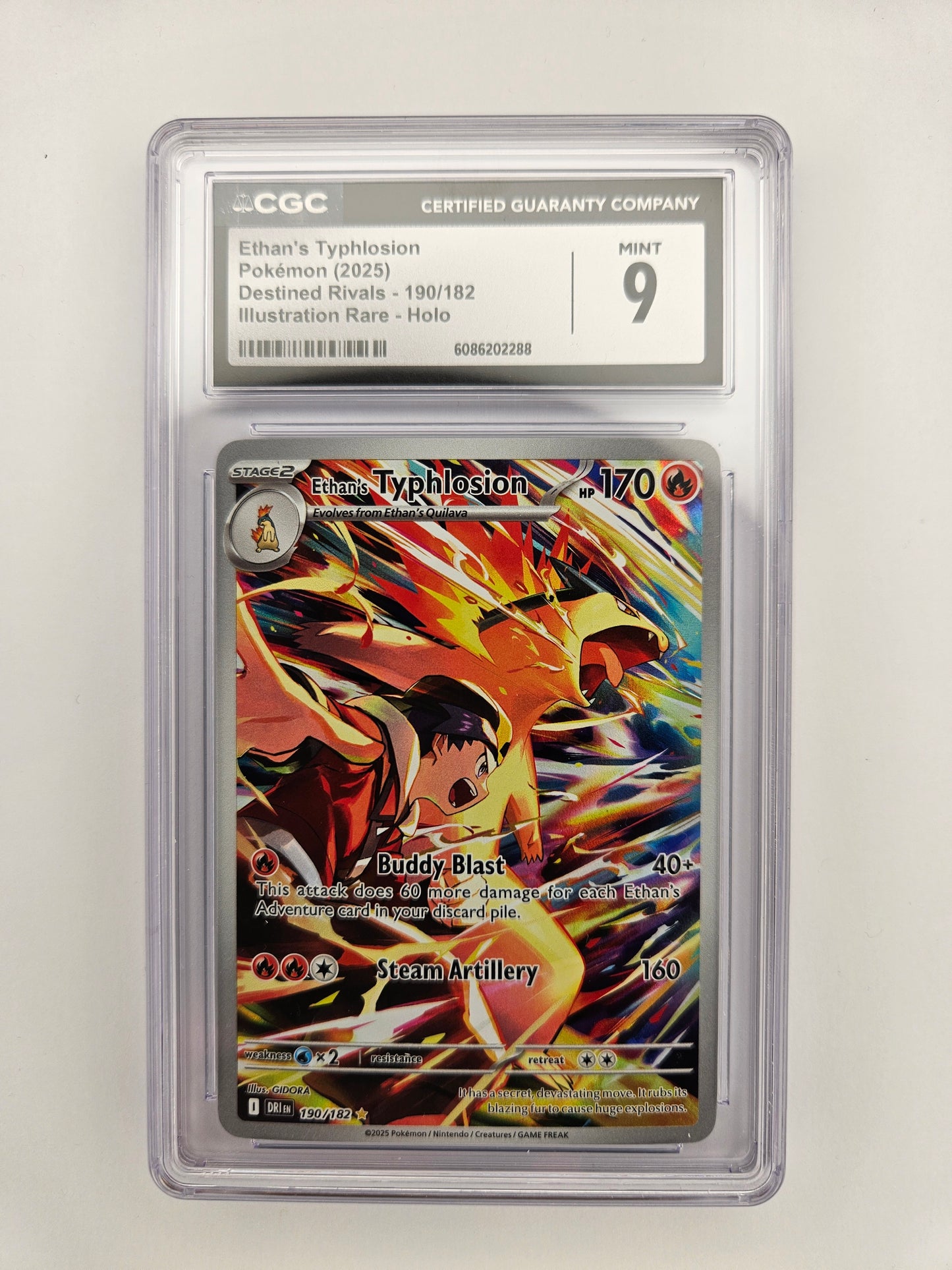 CGC 9 Ethan's Typhlosion 190/182