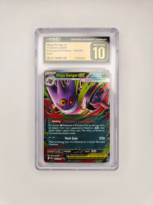 CGC Pristine 10 Mega Gengar EX 056/094 (2)