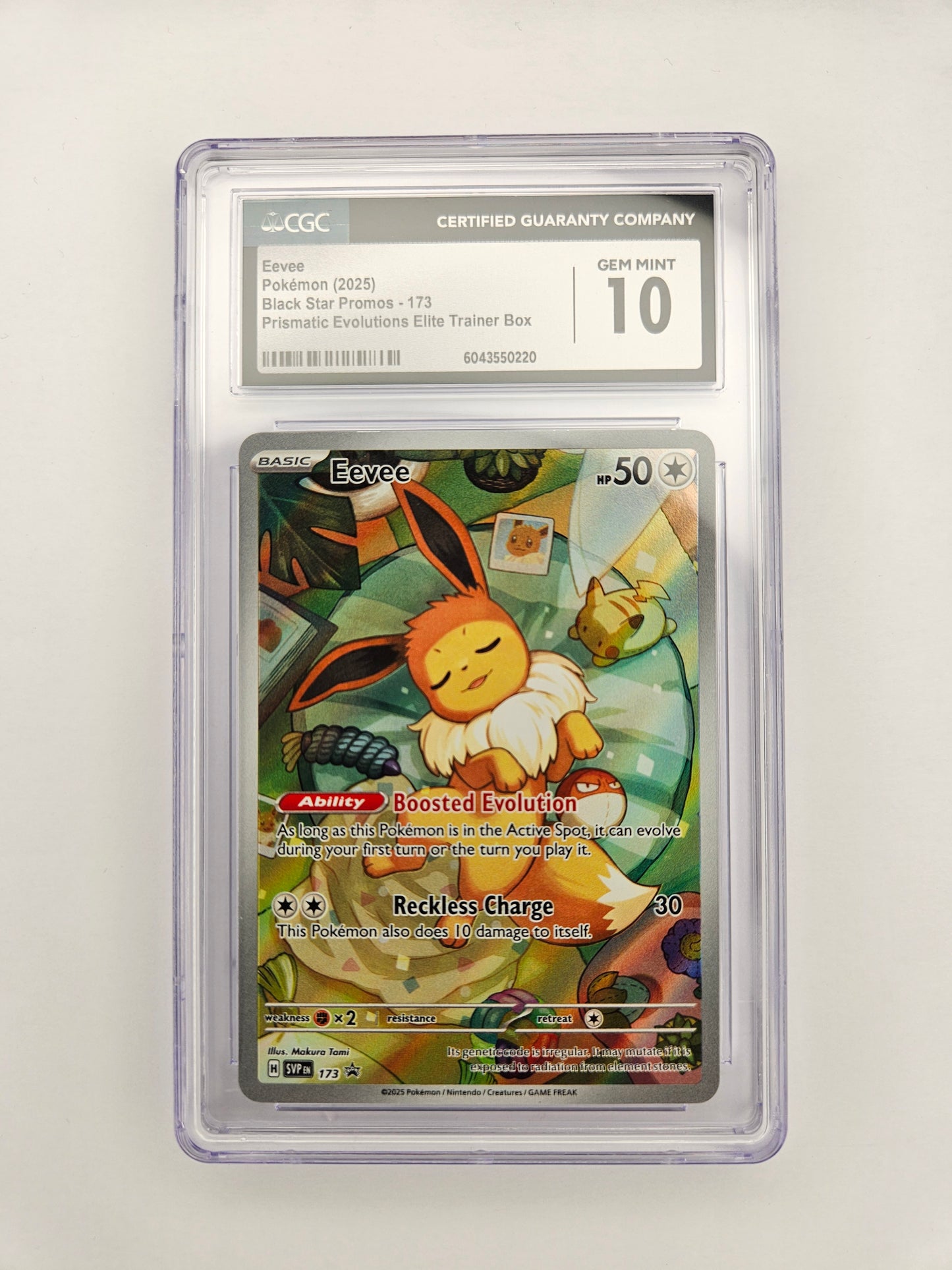 CGC 10 Eevee SVP 173 Promo