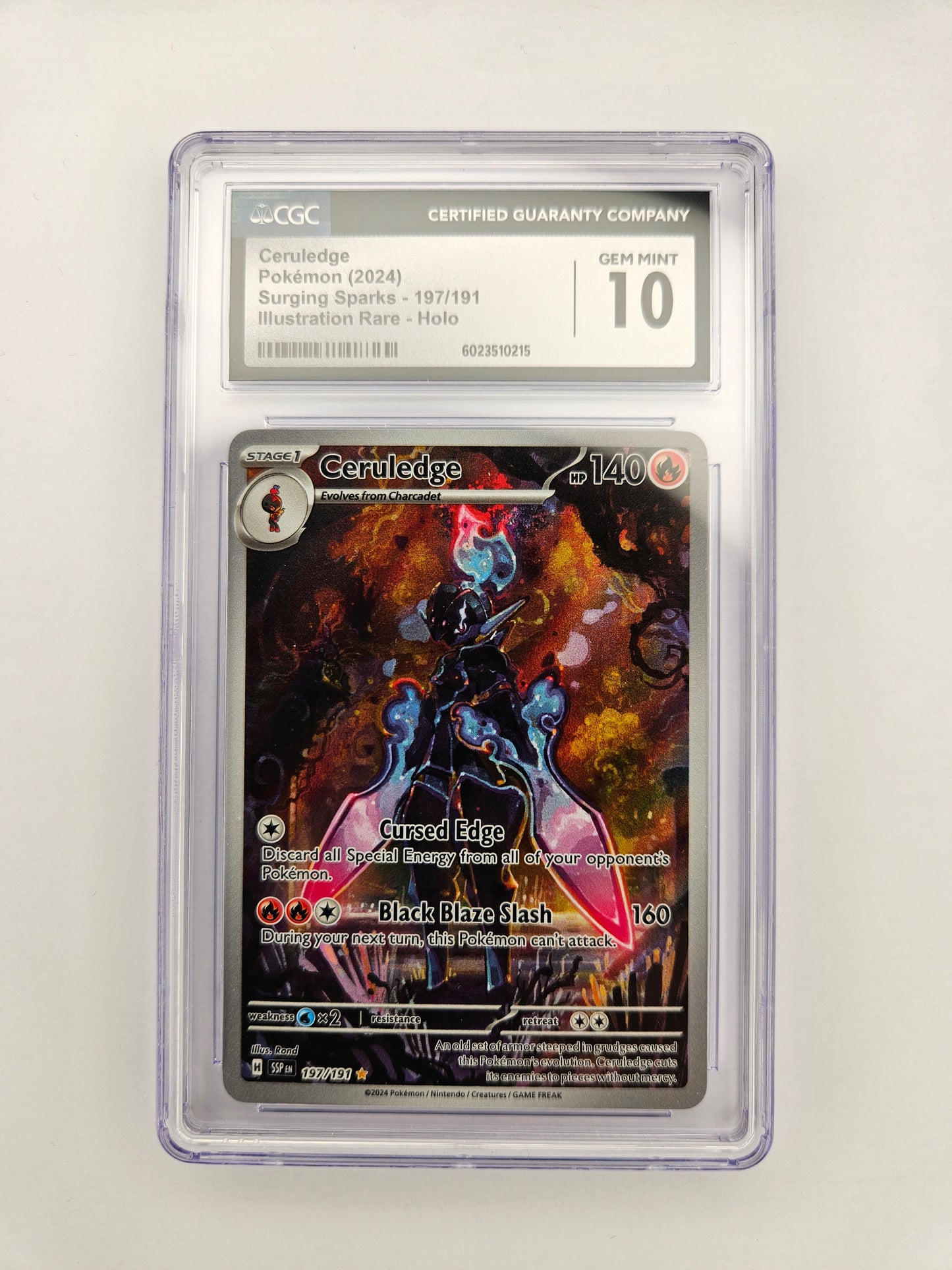 CGC 10 Ceruledge 197/191
