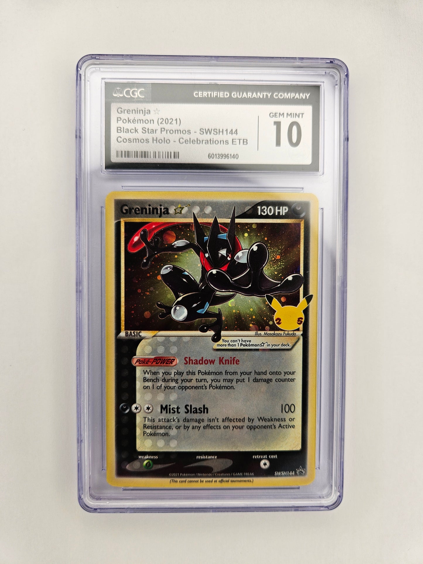 CGC 10 Greninja star swsh 144