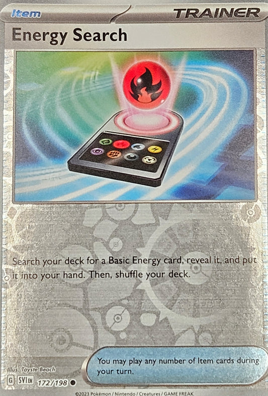 #172 Energy Search 172/198 Common Reverse Holo