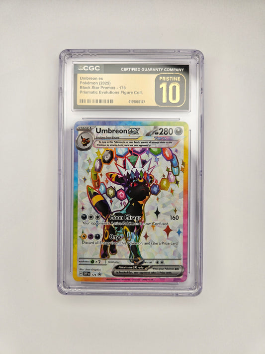 CGC Pristine 10 Umbreon EX SV 176 (1)