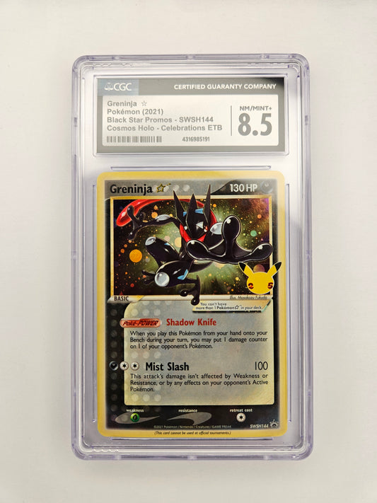 CGC 8.5 Greninja star swsh 144