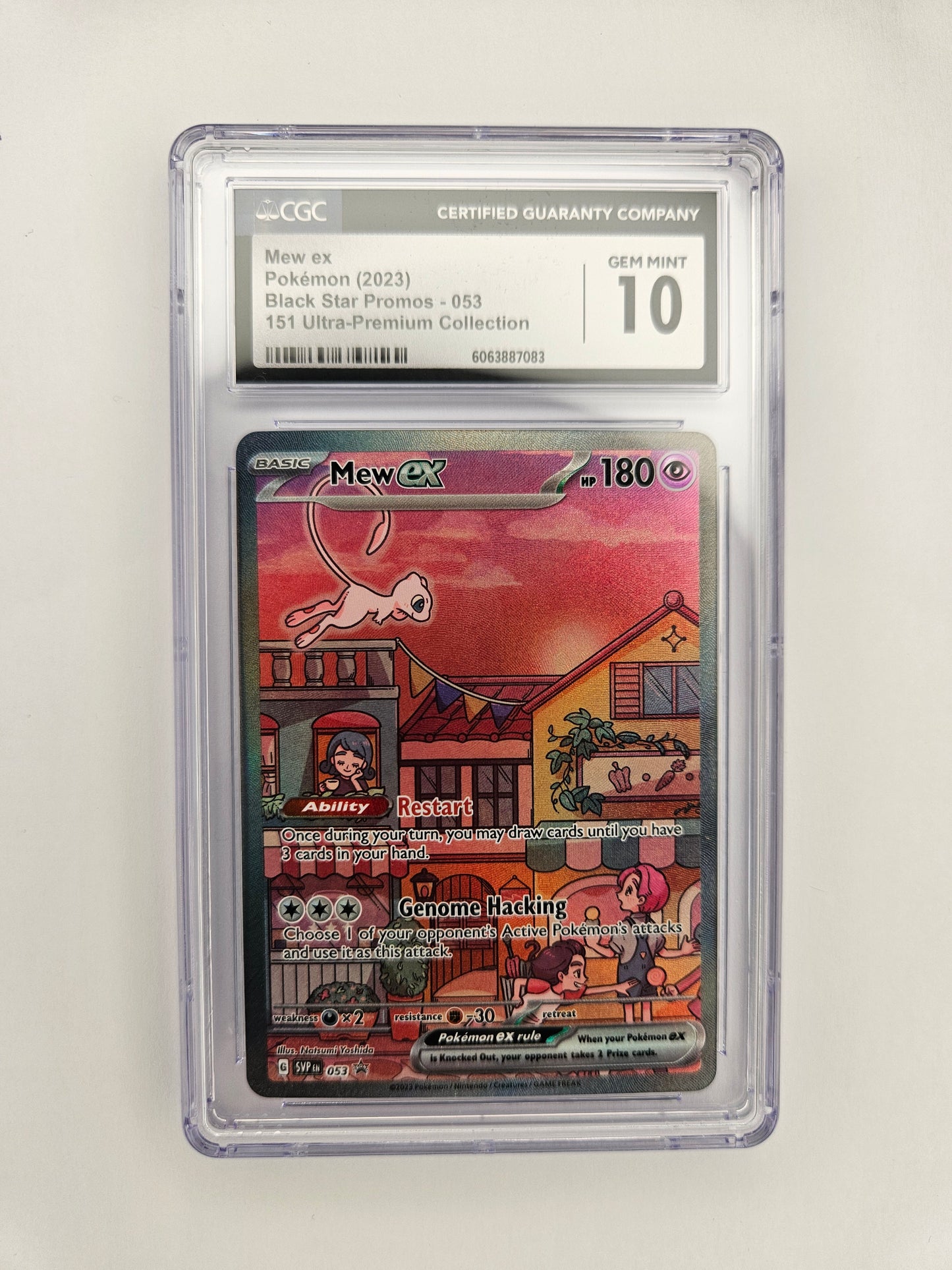 CGC 10 Mew EX SVP 53 Promo