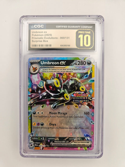 CGC Pristine 10 Umbreon EX [Stamped] 060/131