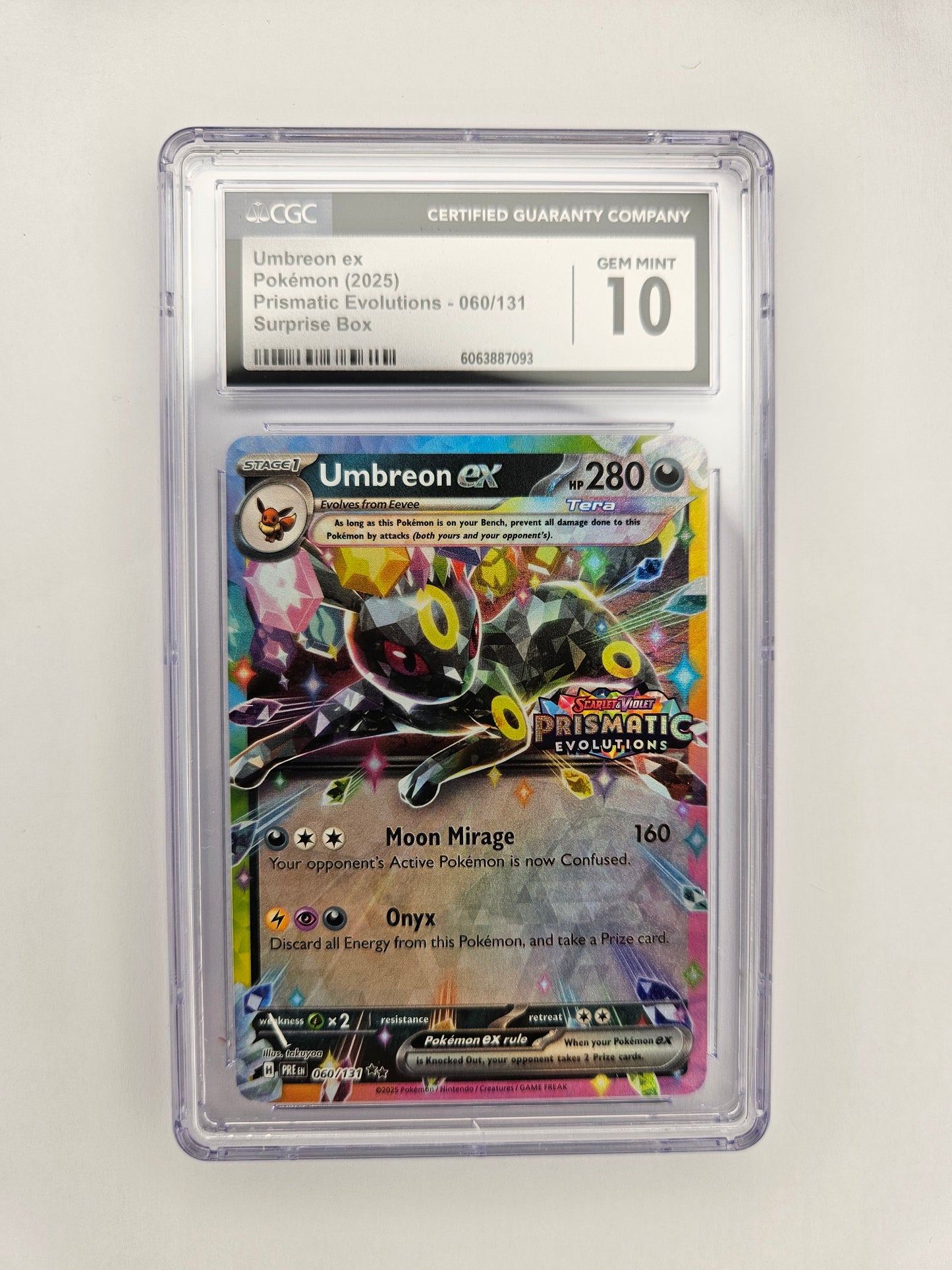 CGC 10 Umbreon EX [Stamped] 060/131