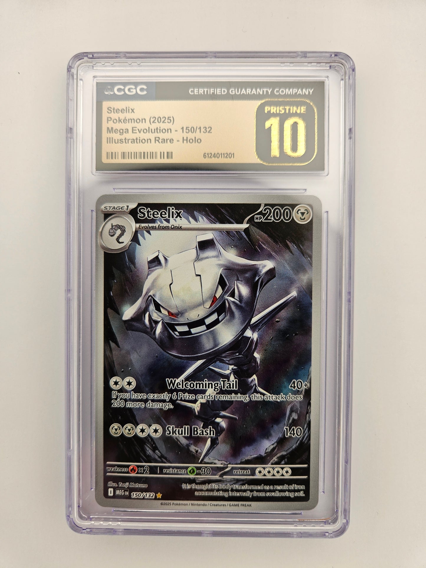 CGC Pristine 10 Steelix 150/132