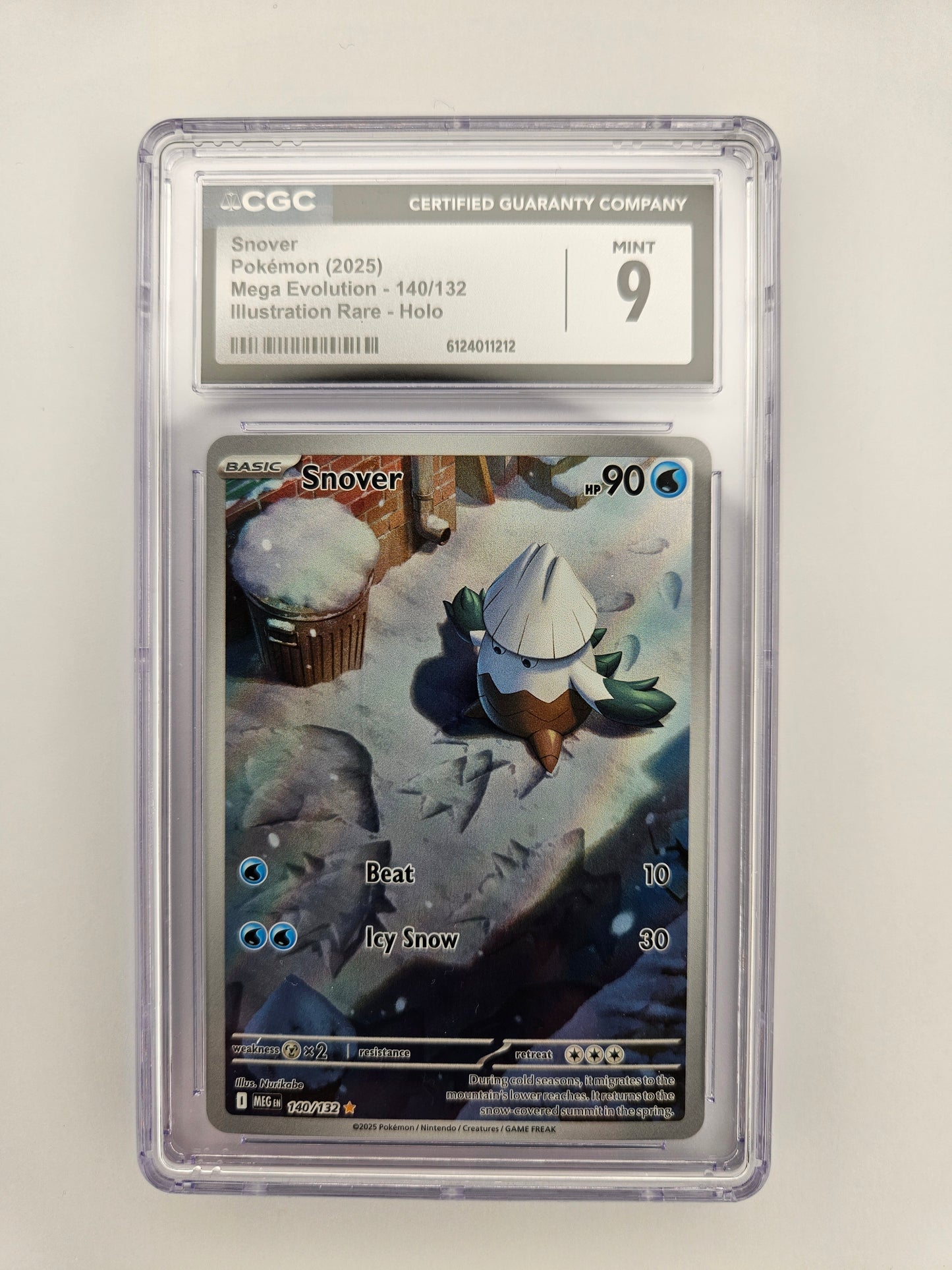 CGC 9 Snover 140/132
