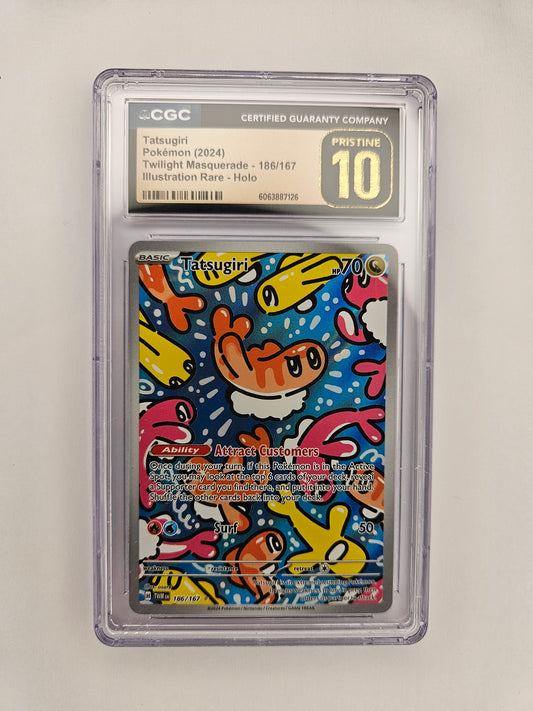 CGC Pristine 10 Tatsugiri 186/167