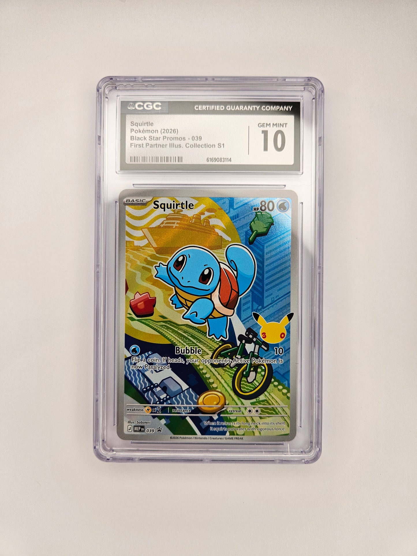 CGC 10 Squirtle ME 39 (1)