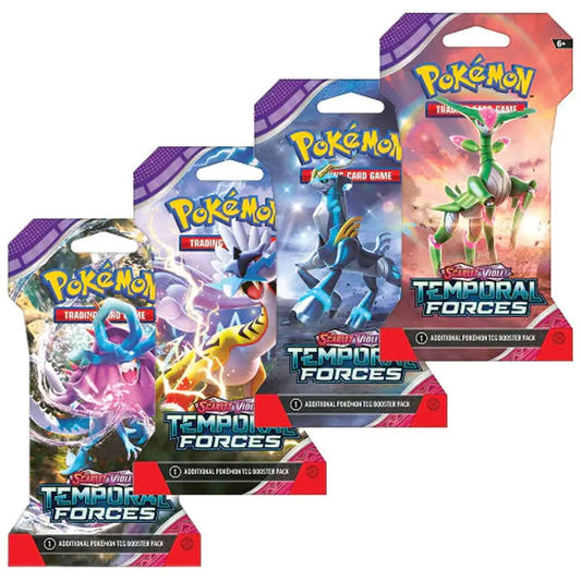 Pokémon SV5 Temporal Forces Sleeved Booster Pakke