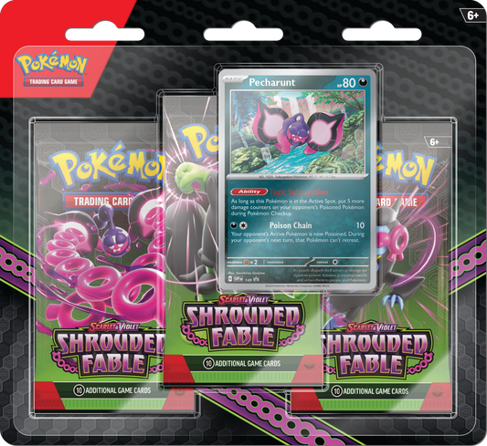 Pokémon SV6.5 Shrouded Fable 3 Pack Blister