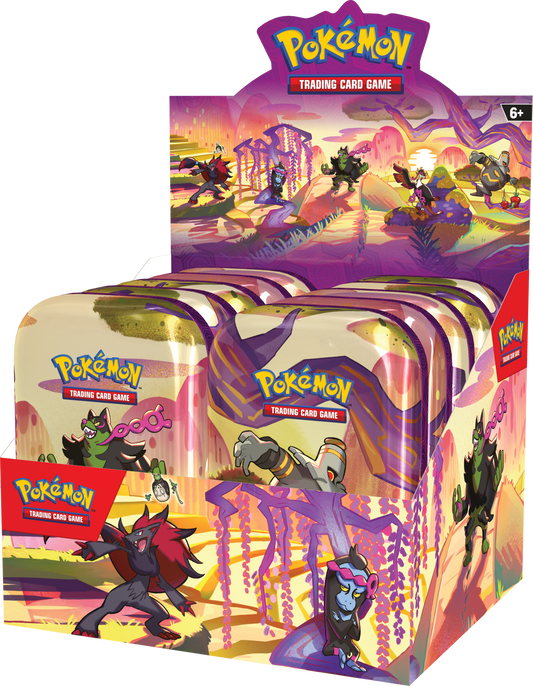 Pokémon SV6.5 Scarlet & Violet—Shrouded Fable Mini tin Display