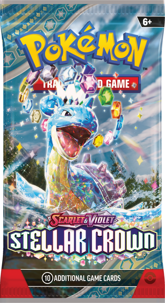 Pokémon TCG:  SV7 Stellar Crown Booster pakke