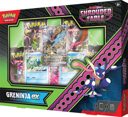 Pokémon SV6.5 Scarlet & Violet—Shrouded Fable Greninja EX box