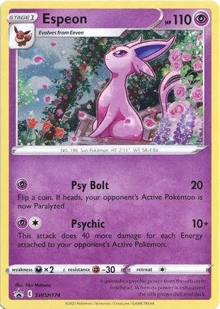 SWSH174 Espeon Promo