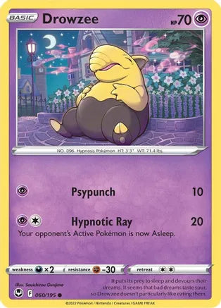 #060 Drowzee 060/195 Common