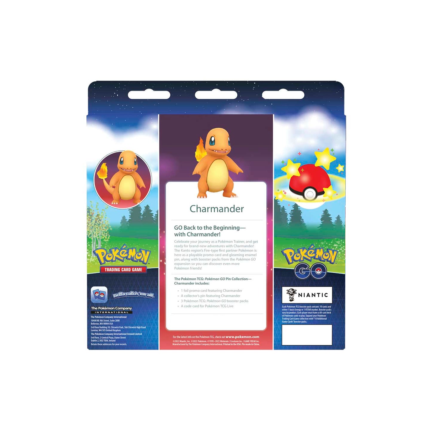 Pokémon TCG: Pokémon GO Pin Collection Charmander