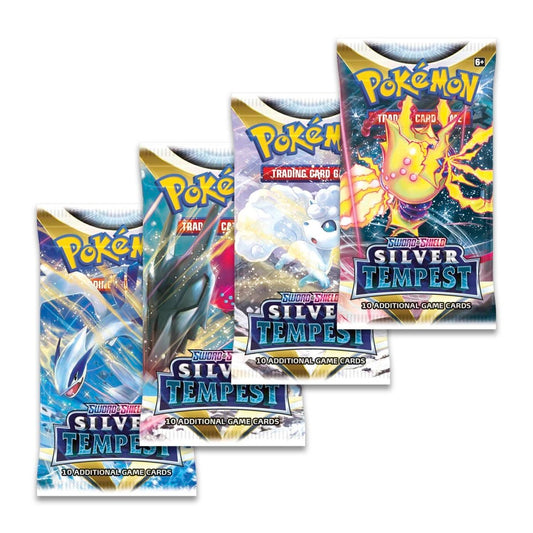 Pokémon TCG: Sword & Shield-Silver Tempest Booster pakke