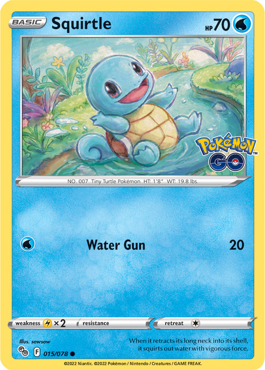 #015 Squirtle  015/078 Common