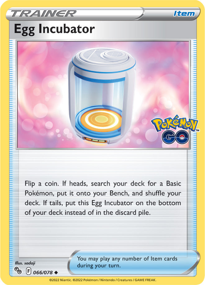 #066 Egg Incubator  066/078 Uncommon Reverse Holo